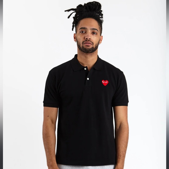 Comme Des Garçons - PLAY Red Heart Play Polo
Shirt - Picture 3 of 5